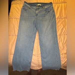 Abercrombie and Fitch curve love 90’s relaxed jean high rise